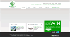 Desktop Screenshot of meridian-leisure.co.uk